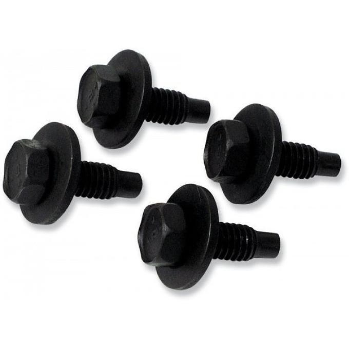 Redline Restomotive® 1964-1972 GM Car 4 Piece Trunk Lid Mounting Bolt Set