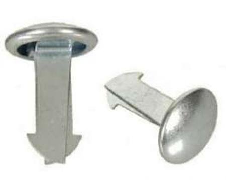 Firebird Bucket Seat Hinge Arm Cover Fasteners, 1967-1969