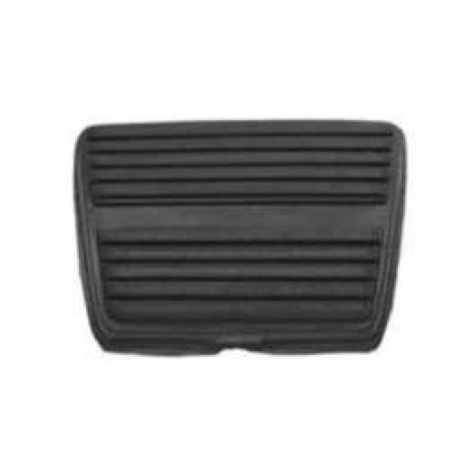 Firebird Brake & Clutch Pedal Pad, For Cars With Drum Brakes & Manual Transmission, 1967-1981