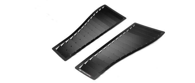 Trackspec 1985-1990 Chevrolet Camaro Aluminum T1 Hood Louvers IROCT1HL-B