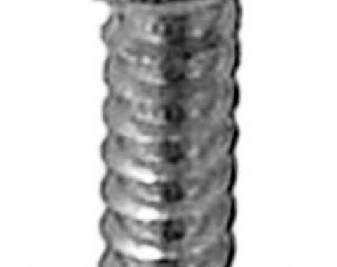 #8 X 5/8'' Phillips Oval Head Sems® Tapping Screw Flush - Chrome