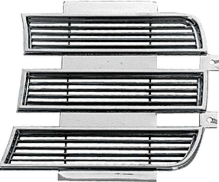 OER 1969 Camaro Rally Sport Chrome Headlamp Door Trim, LH 3958005