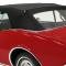 OER 1967-69 Camaro / Firebird, Convertible, Top Only, For Plastic Window, Canvas, Black K6769201