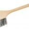 OER Wash Brush Gentle Bristles Straight Head 18" Handle Grey/White K89835