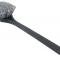 OER Wash Brush Gentle Bristles Straight Head 18" Handle Grey/White K89835