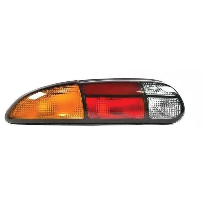 OER 1993-02 Camaro, Tail Lamp Assembly, 3-Bulb Holes, Export Style, Amber Outer Lens, LH 5976519