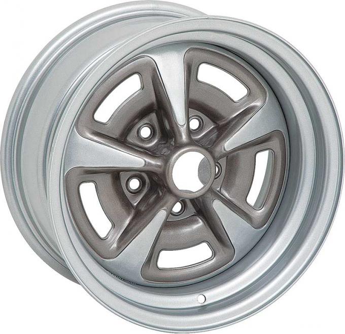 Camaro Yenko Style Rally II Wheel, 15 x 8, 4.5 Backspace, 1967-1981