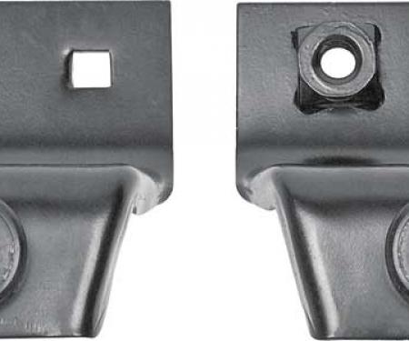 Classic Headquarters Rallysport Headlight Door Stop Brackets, Assembly W-809