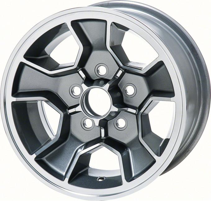 Camaro Z28 Aluminum Wheel, N90, 15x7, 4 1/4 Backspace, 1981