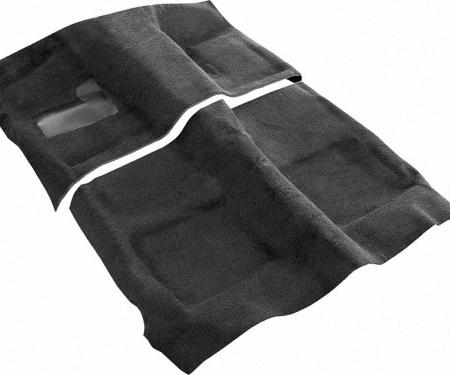 OER Authorized Carpet Set, Black, Molded, Loop, for 1967, 1968, and 1969 Camaro and Firebird Models. K20001