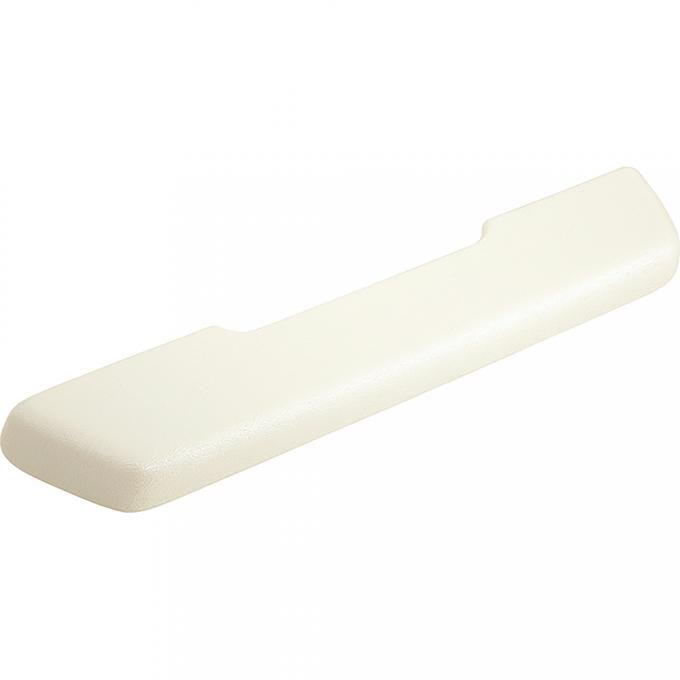 OER 1968-72 GM Ivory/White Urethane Arm Rest Pad, LH K695210