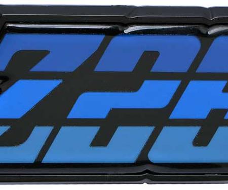 OER 1980-81 Camaro "Z28" Blue Fuel Door Emblem 9637805