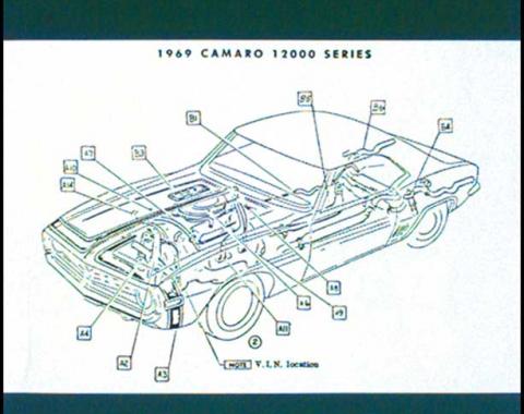 Camaro Factory Assembly Manual, 1969