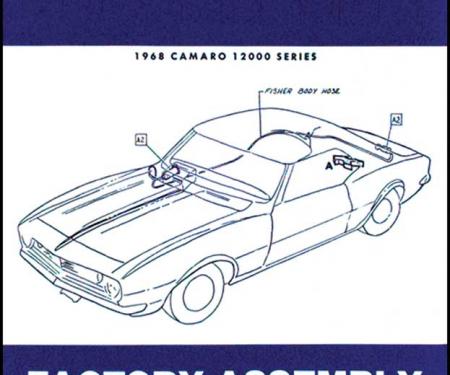 Camaro Factory Assembly Manual, 1968