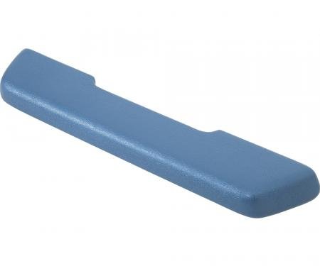 OER 1968-72 Medium Blue Urethane Arm Rest Pad, LH K695208