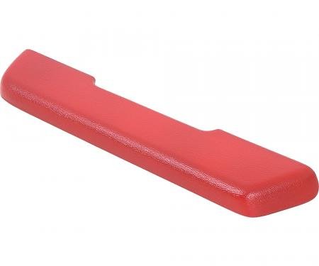 OER 1968-72 Red Urethane Arm Rest Pad, RH K695102