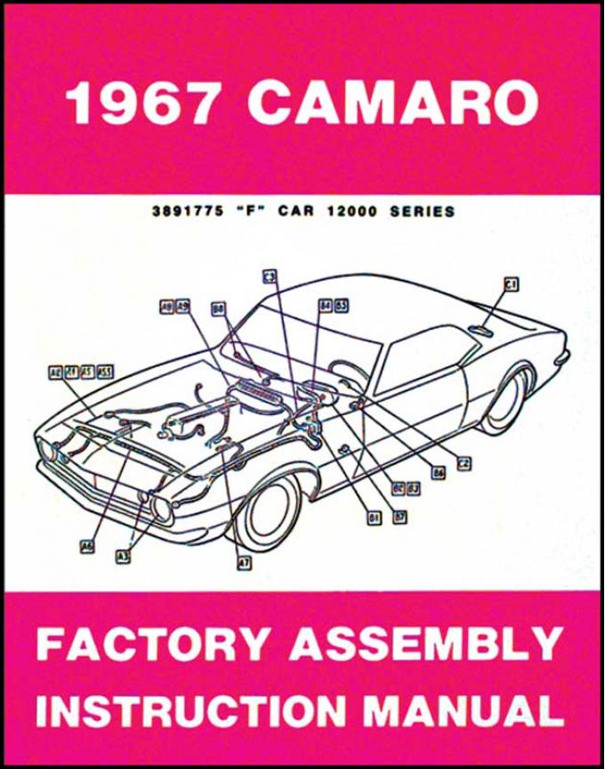 Camaro Factory Assembly Manual, 1967