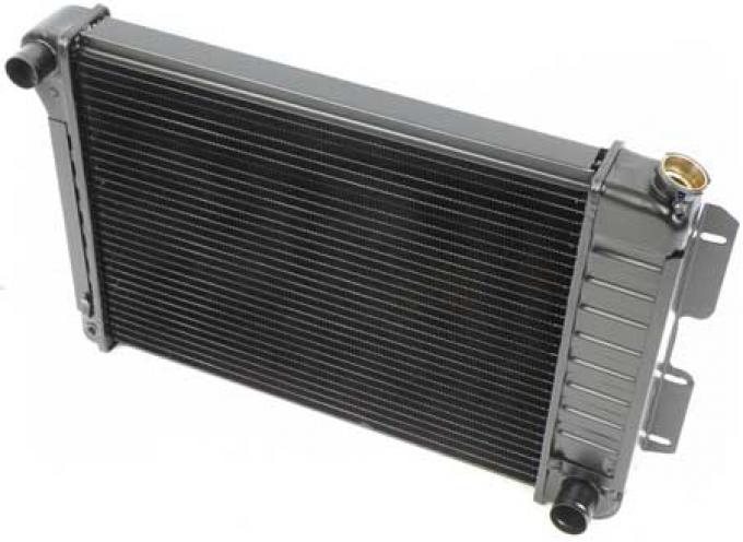 OER 1967-69 Camaro / Firebird, 1968-71 Nova Big Block V8 with Manual Trans 4 Row Copper/Brass Radiator CRD16764S