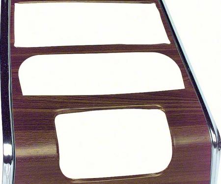 OER 67 Firebird Walnut Center Dash Panel-without AC K260