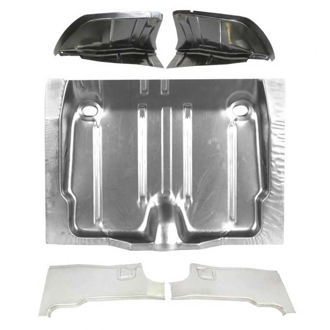 OER 1969 Camaro / Firebird Basic Trunk Sheet Metal Floor Pan Kit without Reinforcements *R8502