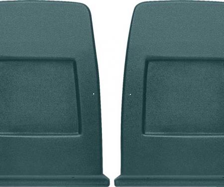 OER 1971-78 Camaro, Firebird, 1977-79 Nova, Bucket Seat Back Panels, Blue, Pair, Various Models K7104