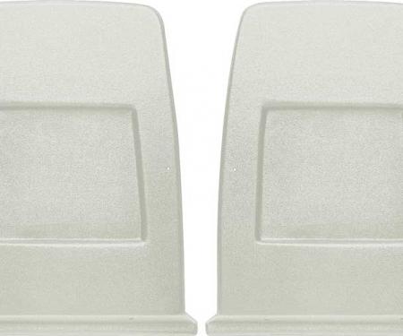 OER 1971-78 Camaro, Firebird, 1977-79 Nova, Bucket Seat Back Panels, White, Pair K7110