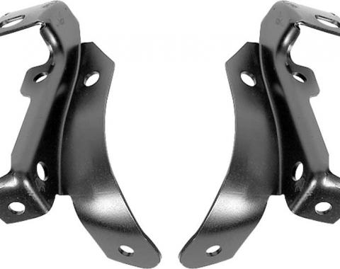 Classic Headquarters Front Inner Bumper Brackets, Pair W-554