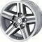 OER 16" x 8" Front IROC-Z Style Aluminum Wheel 5 x 4-3/4" Bolt Pattern 4-1/4" Backspace - Each 14089081