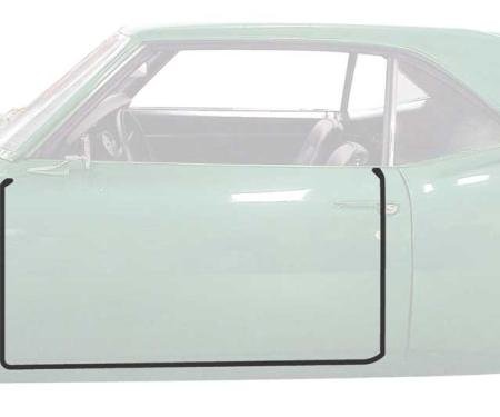 OER 1968-69 Camaro / Firebird Reproduction Rubber Door Frame Weatherstrip WS501