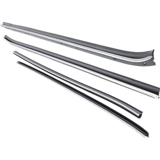 Camaro Window Felt Weatherstrip Kit, Inner And Outer, for Cars without  Chrome Moldings, 1970-1981 | Camaro Depot