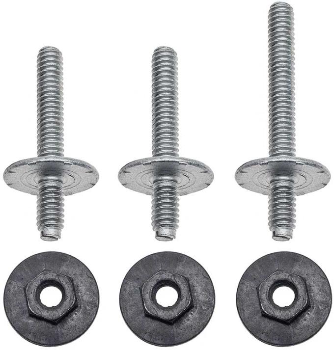 OER 1967-69 Camaro, Firebird, Quarter Window Track Studs And Nuts 153091