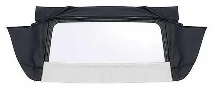 OER 1967-69 Camaro / Firebird Convertible, Plastic Window Assembly, Zipper Style, Vinyl, White K69210