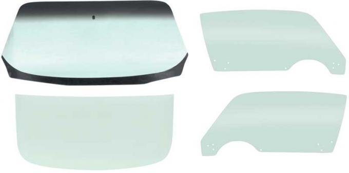 OER 1970-74 F-Body Coupe Glass Kit - Tinted *E355T