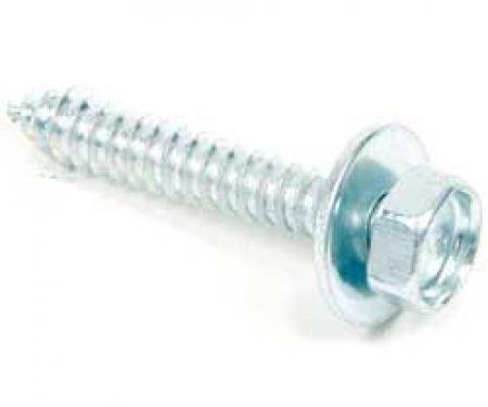 #14 X 1-1/2'' Hex Head Sems® Tapping Screw - Zinc