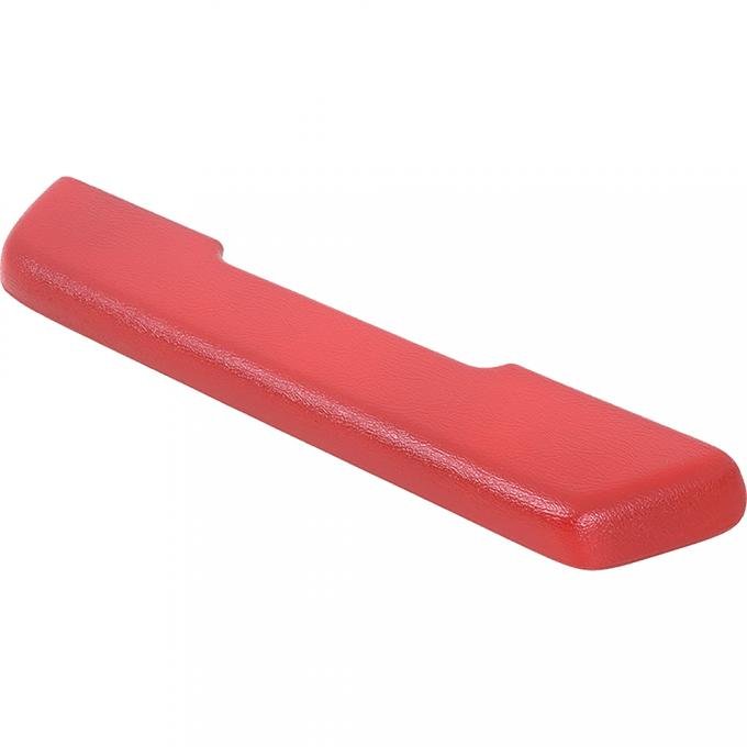 OER 1968-72 Red Urethane Arm Rest Pad, RH K695102