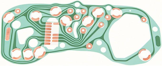 OER 1974-79 Firebird printed Circuit With Gauges And Without Tach 8911865